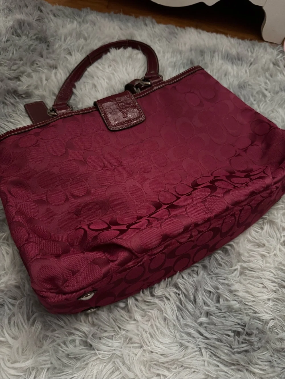 Coach shoulder satchel